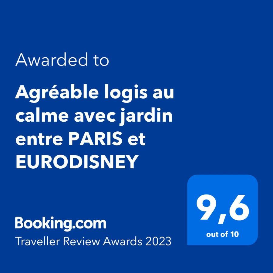 Agreable Logis Au Calme Avec Jardin Entre Paris Et Eurodisney Rosny-sous-Bois Exterior photo
